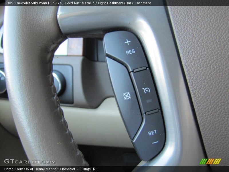 Gold Mist Metallic / Light Cashmere/Dark Cashmere 2009 Chevrolet Suburban LTZ 4x4
