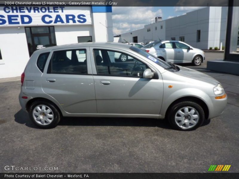 Galaxy Silver Metallic / Gray 2004 Chevrolet Aveo LS Hatchback
