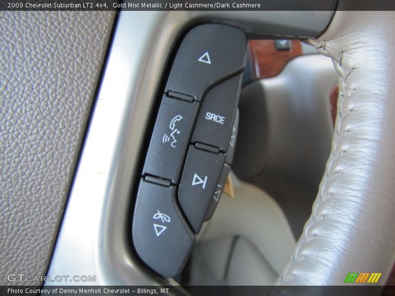 Gold Mist Metallic / Light Cashmere/Dark Cashmere 2009 Chevrolet Suburban LTZ 4x4
