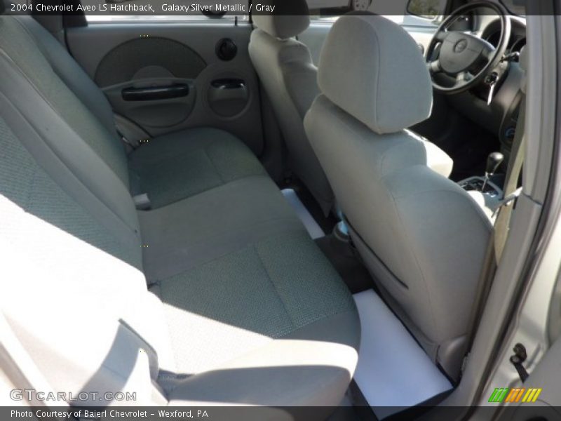 Galaxy Silver Metallic / Gray 2004 Chevrolet Aveo LS Hatchback