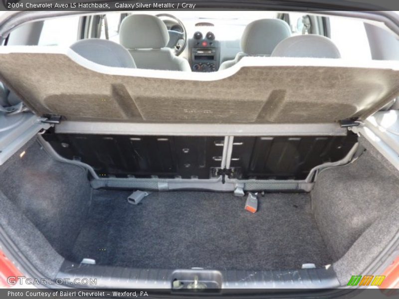 Galaxy Silver Metallic / Gray 2004 Chevrolet Aveo LS Hatchback