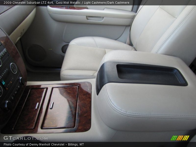 Gold Mist Metallic / Light Cashmere/Dark Cashmere 2009 Chevrolet Suburban LTZ 4x4