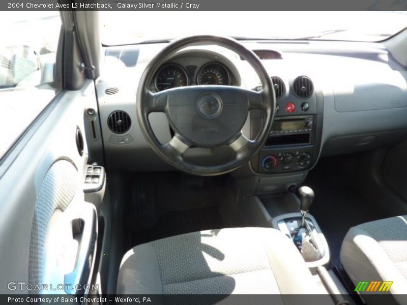 Galaxy Silver Metallic / Gray 2004 Chevrolet Aveo LS Hatchback