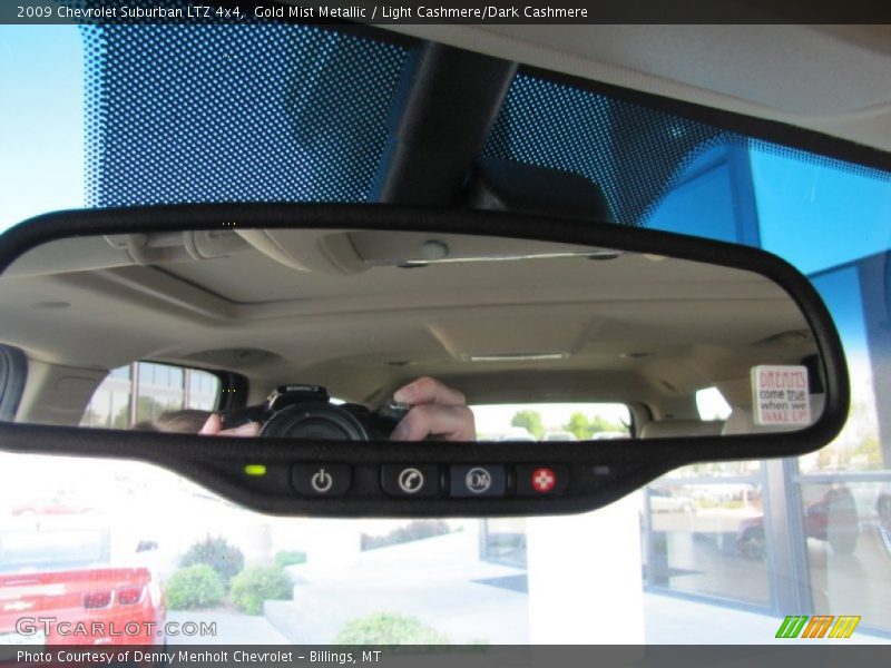 Gold Mist Metallic / Light Cashmere/Dark Cashmere 2009 Chevrolet Suburban LTZ 4x4