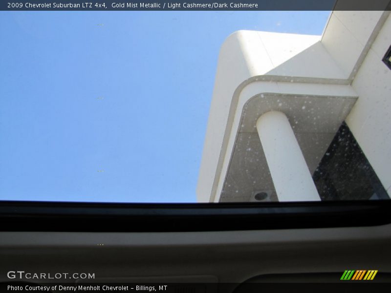 Gold Mist Metallic / Light Cashmere/Dark Cashmere 2009 Chevrolet Suburban LTZ 4x4