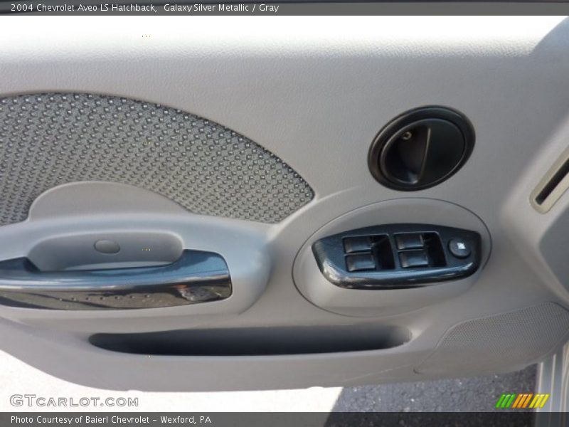Galaxy Silver Metallic / Gray 2004 Chevrolet Aveo LS Hatchback