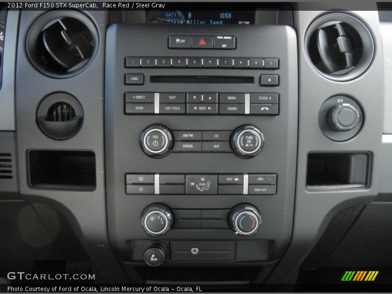Race Red / Steel Gray 2012 Ford F150 STX SuperCab