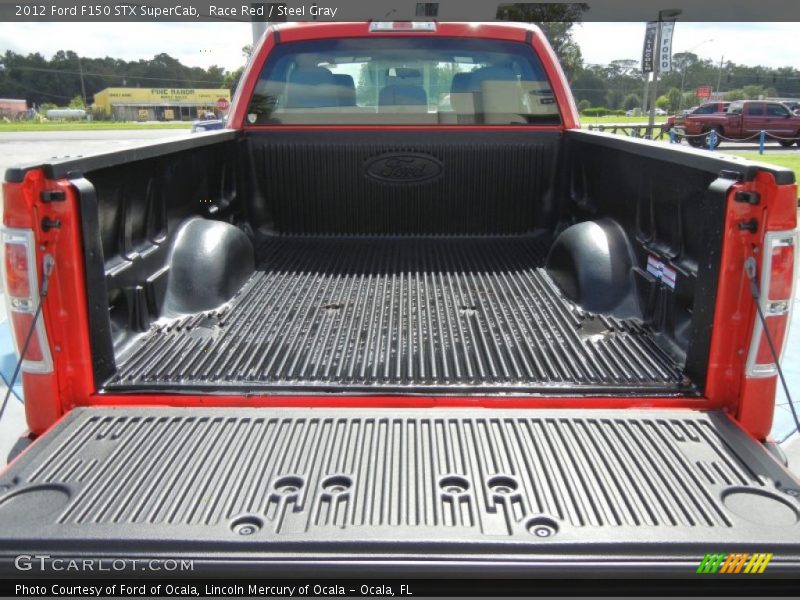 Race Red / Steel Gray 2012 Ford F150 STX SuperCab