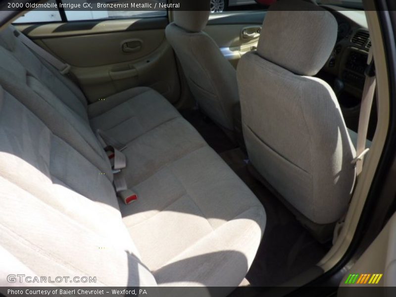 Bronzemist Metallic / Neutral 2000 Oldsmobile Intrigue GX