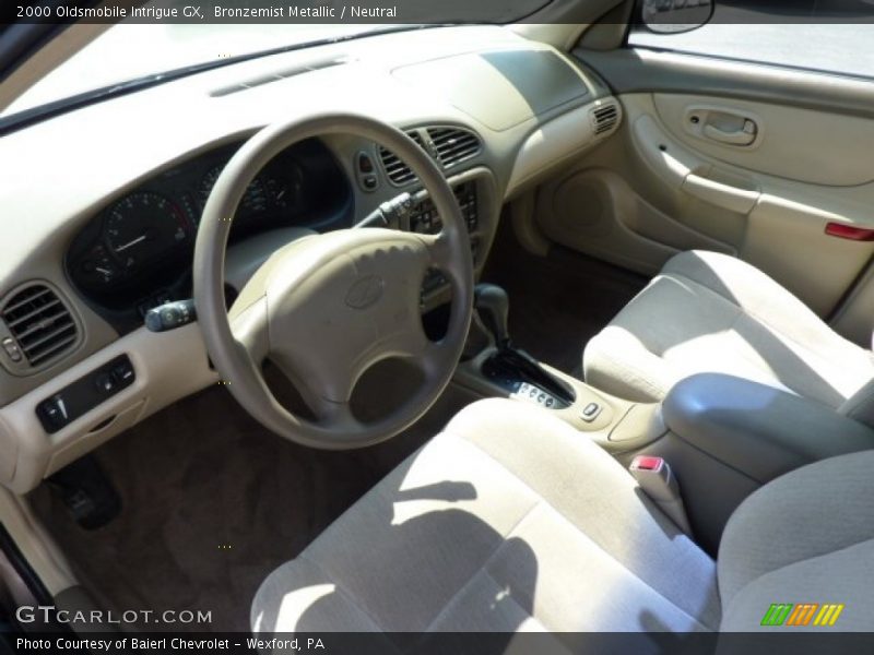 Bronzemist Metallic / Neutral 2000 Oldsmobile Intrigue GX
