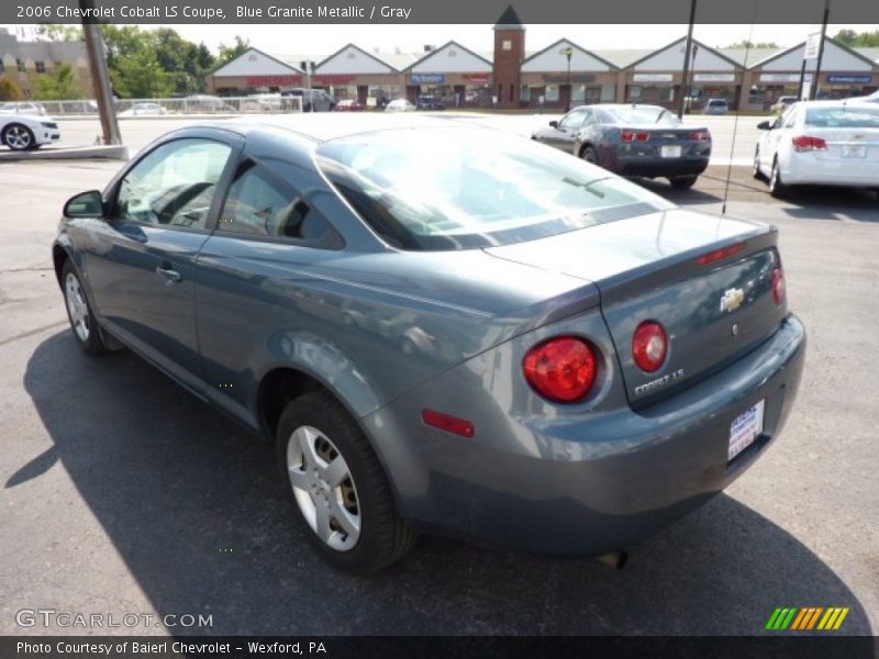 Blue Granite Metallic / Gray 2006 Chevrolet Cobalt LS Coupe