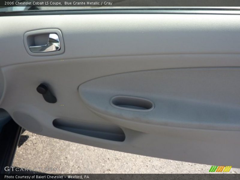 Blue Granite Metallic / Gray 2006 Chevrolet Cobalt LS Coupe