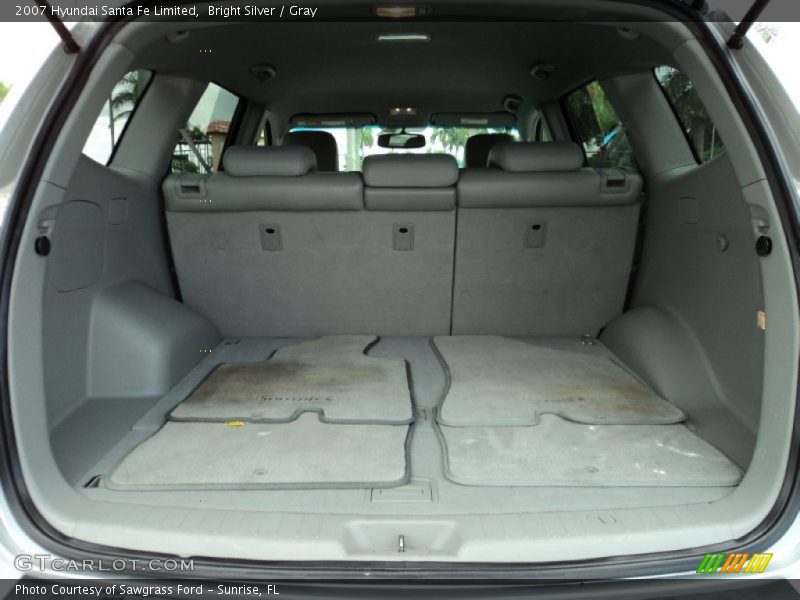 Bright Silver / Gray 2007 Hyundai Santa Fe Limited
