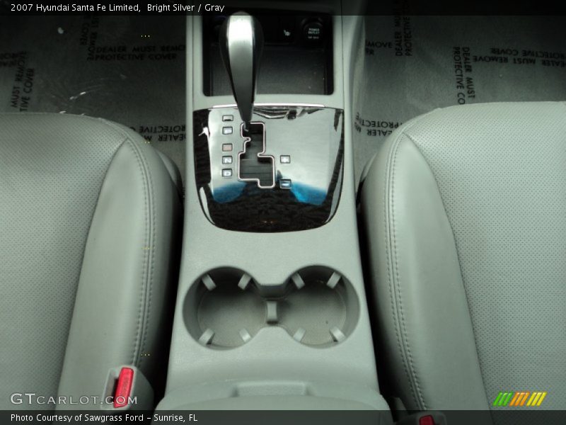 Bright Silver / Gray 2007 Hyundai Santa Fe Limited