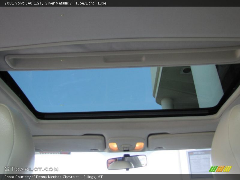 Silver Metallic / Taupe/Light Taupe 2001 Volvo S40 1.9T
