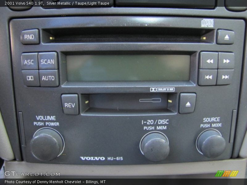 Silver Metallic / Taupe/Light Taupe 2001 Volvo S40 1.9T