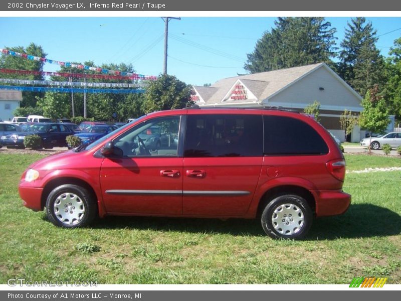  2002 Voyager LX Inferno Red Pearl