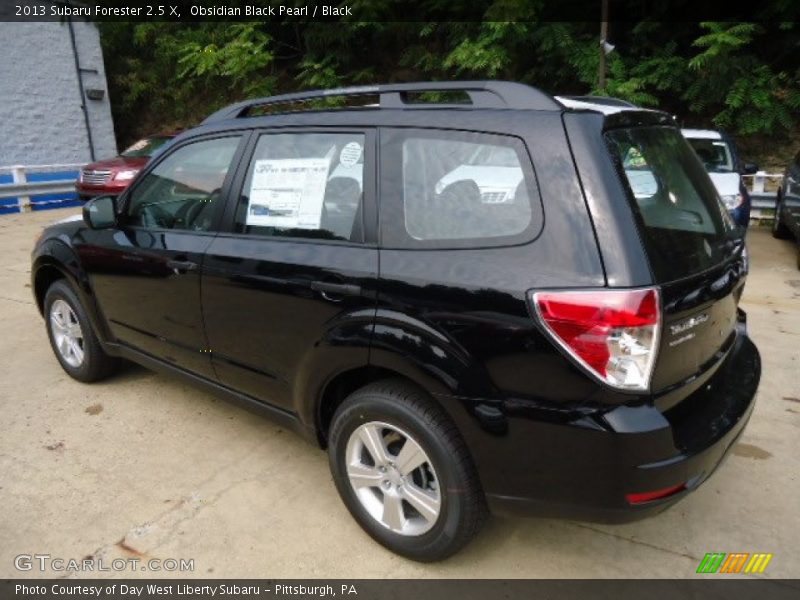 Obsidian Black Pearl / Black 2013 Subaru Forester 2.5 X