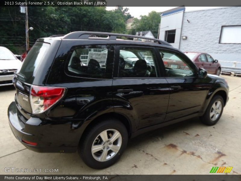 Obsidian Black Pearl / Black 2013 Subaru Forester 2.5 X