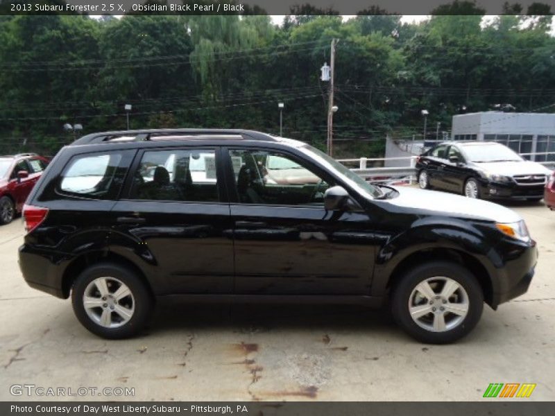 Obsidian Black Pearl / Black 2013 Subaru Forester 2.5 X