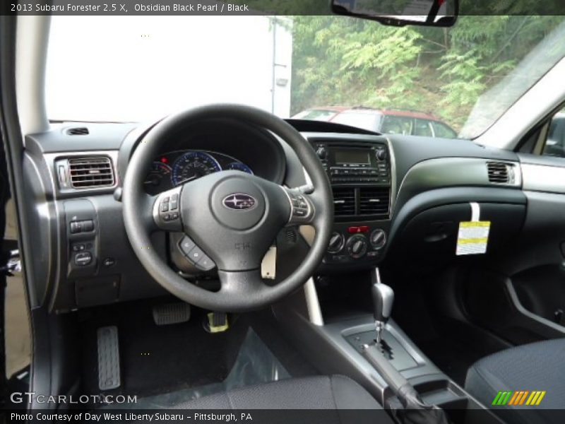 Obsidian Black Pearl / Black 2013 Subaru Forester 2.5 X