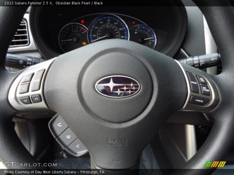 Obsidian Black Pearl / Black 2013 Subaru Forester 2.5 X