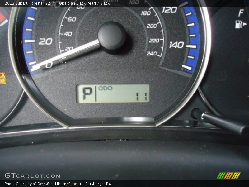 Obsidian Black Pearl / Black 2013 Subaru Forester 2.5 X