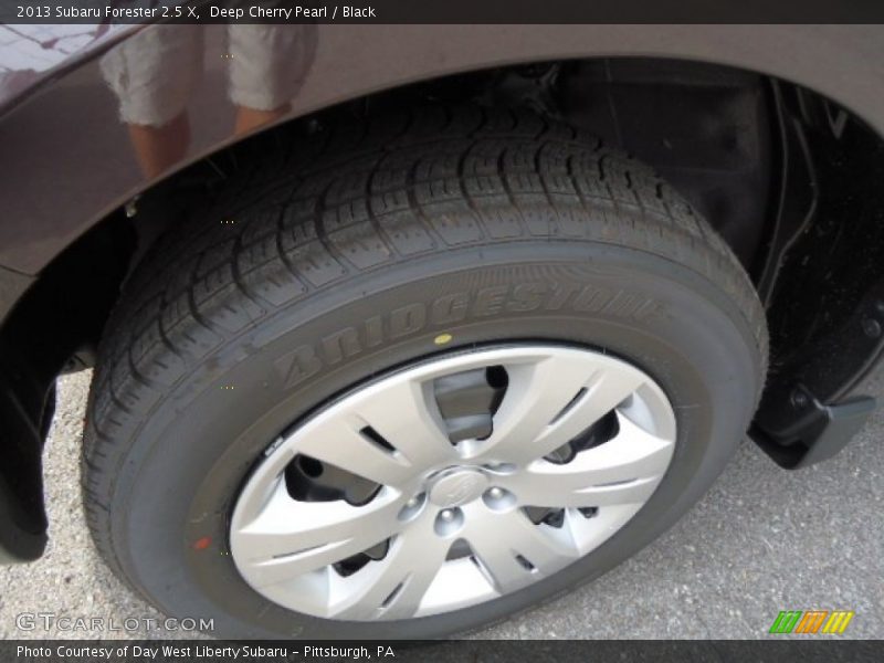 Deep Cherry Pearl / Black 2013 Subaru Forester 2.5 X
