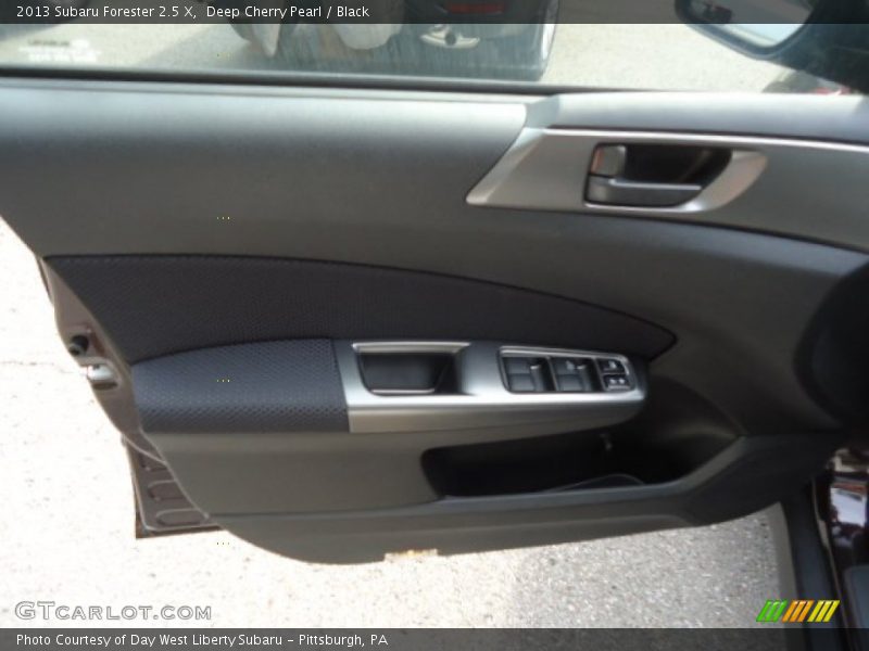 Deep Cherry Pearl / Black 2013 Subaru Forester 2.5 X
