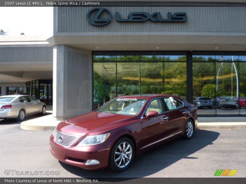 Noble Spinel Mica / Cashmere 2007 Lexus LS 460 L