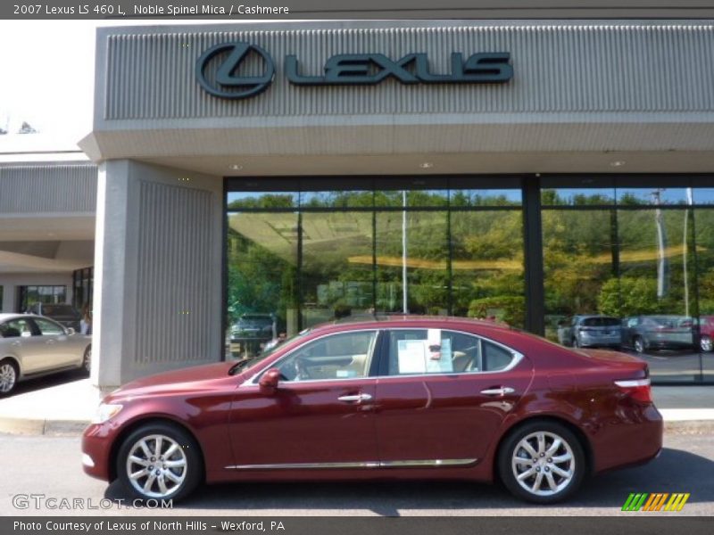 Noble Spinel Mica / Cashmere 2007 Lexus LS 460 L