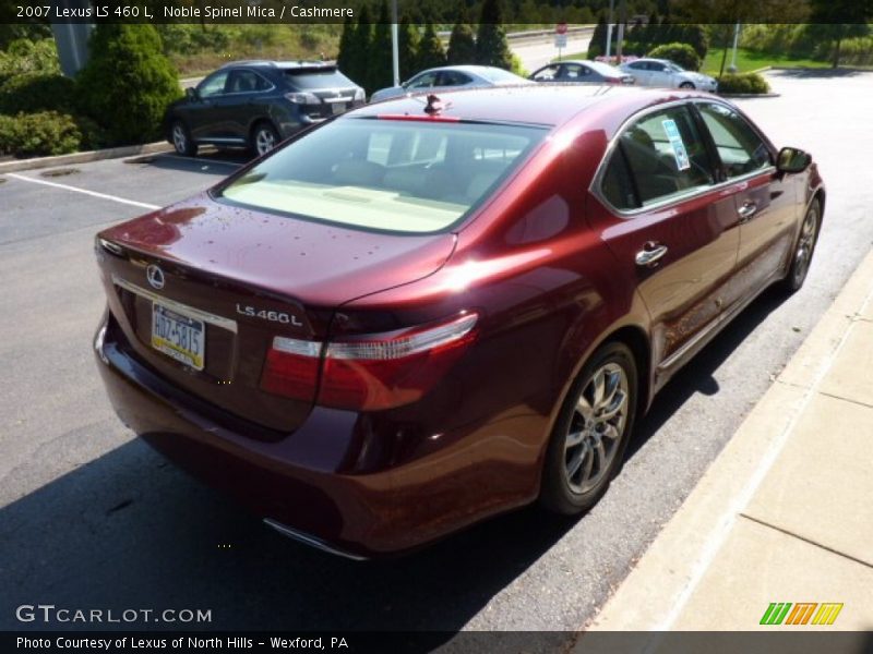 Noble Spinel Mica / Cashmere 2007 Lexus LS 460 L