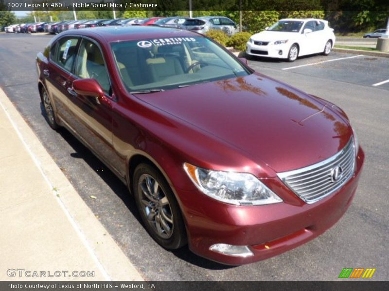 Noble Spinel Mica / Cashmere 2007 Lexus LS 460 L