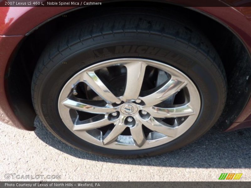 Noble Spinel Mica / Cashmere 2007 Lexus LS 460 L