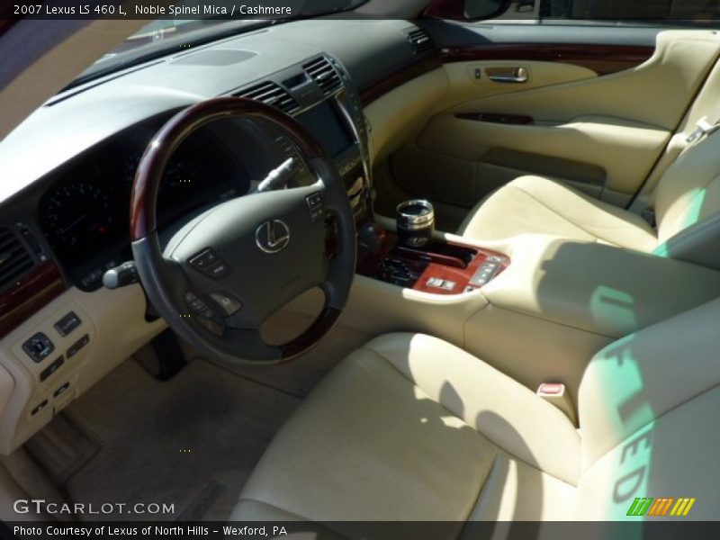 Noble Spinel Mica / Cashmere 2007 Lexus LS 460 L