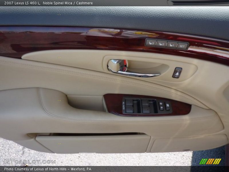 Noble Spinel Mica / Cashmere 2007 Lexus LS 460 L