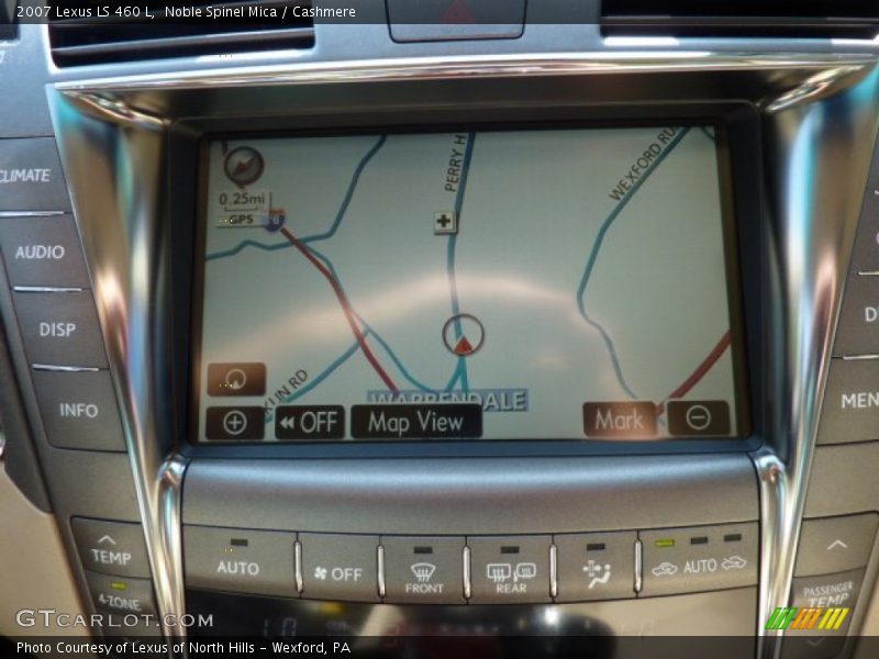 Noble Spinel Mica / Cashmere 2007 Lexus LS 460 L