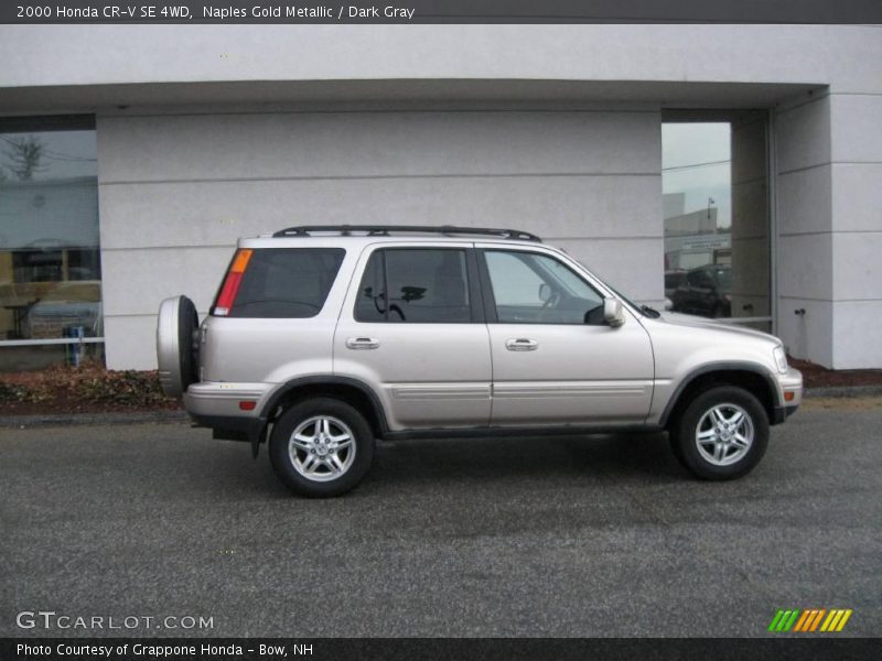 Naples Gold Metallic / Dark Gray 2000 Honda CR-V SE 4WD