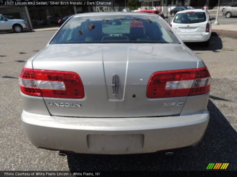 Silver Birch Metallic / Dark Charcoal 2007 Lincoln MKZ Sedan