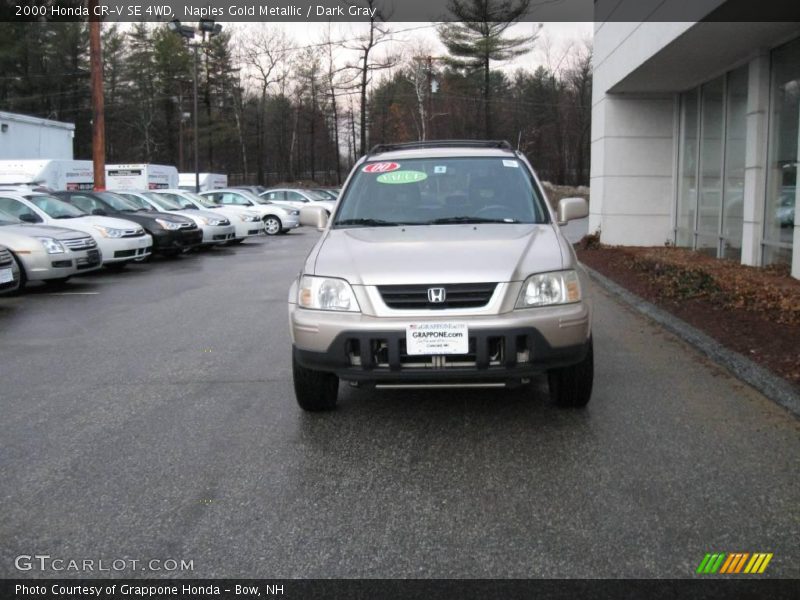 Naples Gold Metallic / Dark Gray 2000 Honda CR-V SE 4WD