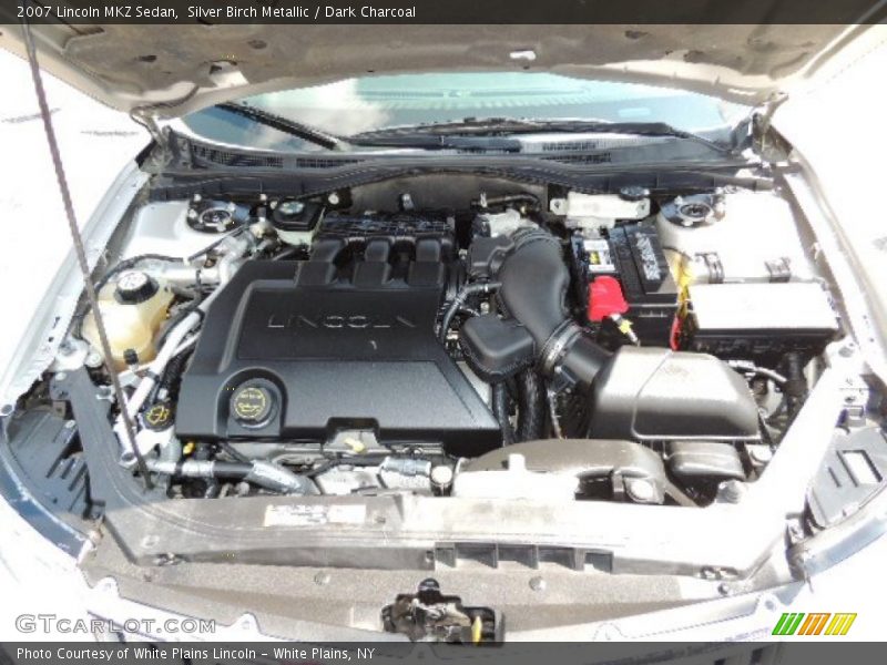 Silver Birch Metallic / Dark Charcoal 2007 Lincoln MKZ Sedan
