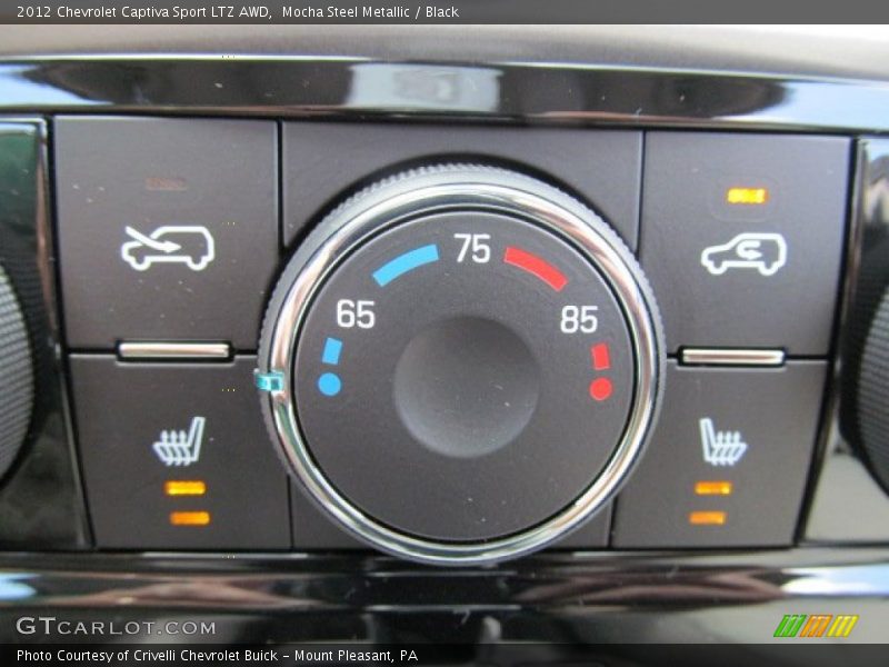 Controls of 2012 Captiva Sport LTZ AWD