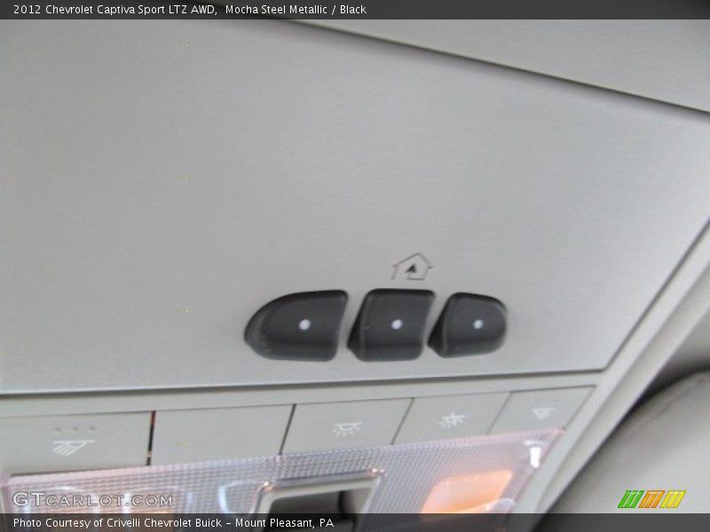 Controls of 2012 Captiva Sport LTZ AWD