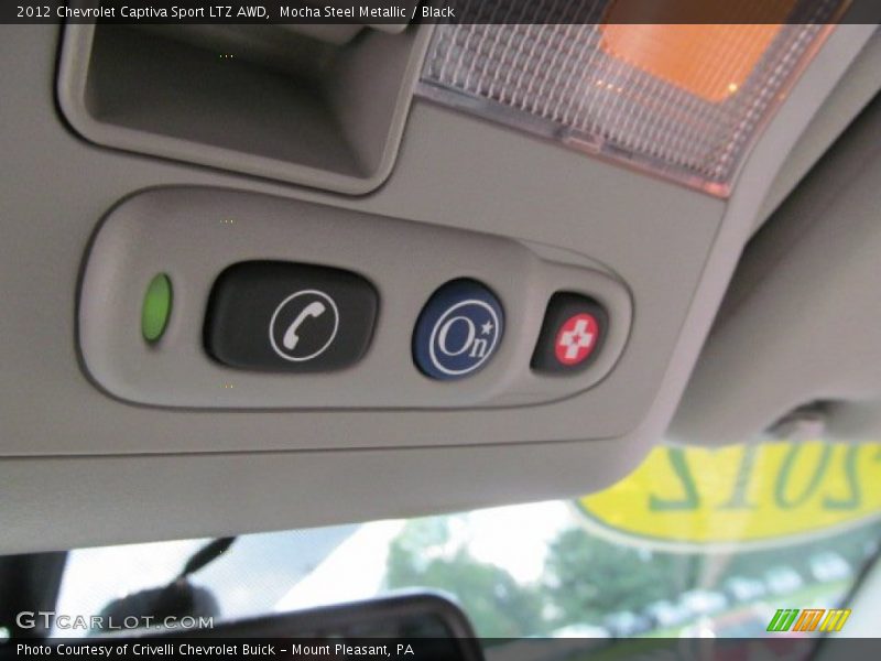 Controls of 2012 Captiva Sport LTZ AWD