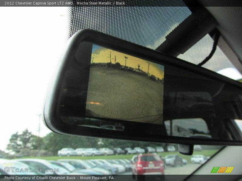 Mocha Steel Metallic / Black 2012 Chevrolet Captiva Sport LTZ AWD