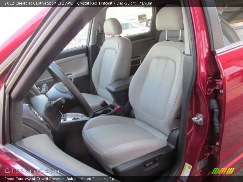 Front Seat of 2012 Captiva Sport LTZ AWD