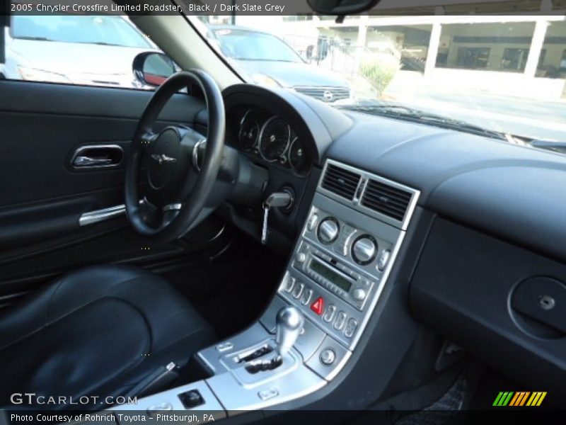 Black / Dark Slate Grey 2005 Chrysler Crossfire Limited Roadster