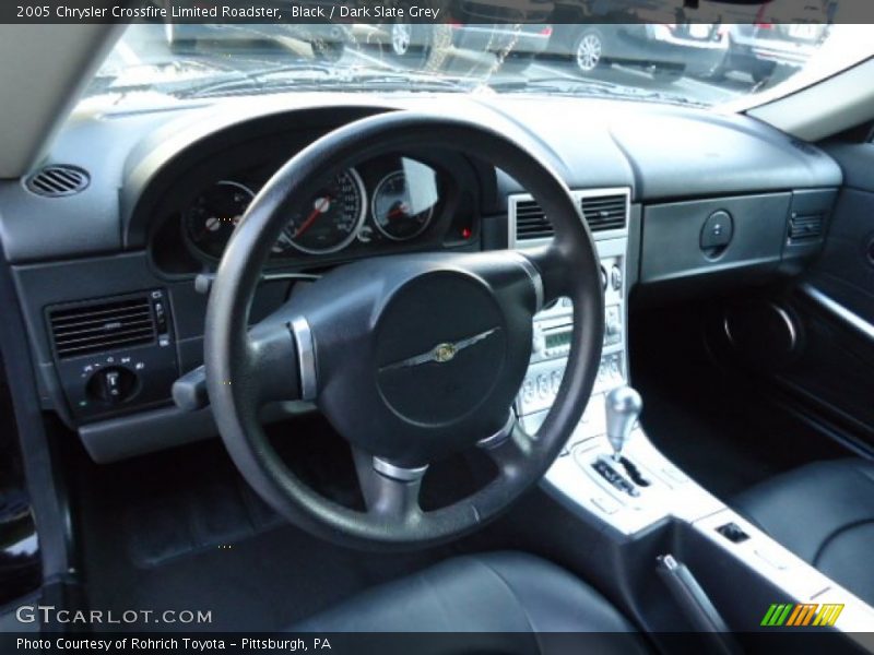 Black / Dark Slate Grey 2005 Chrysler Crossfire Limited Roadster