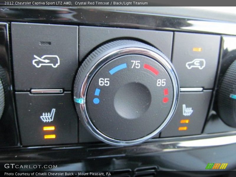 Controls of 2012 Captiva Sport LTZ AWD