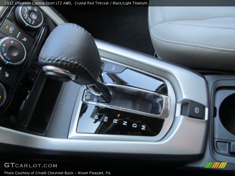  2012 Captiva Sport LTZ AWD 6 Speed Automatic Shifter